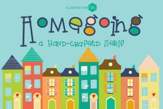 Homegoing Font Free Download – Stylish Display Typeface